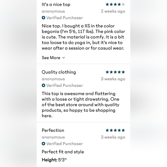 Athleta Cool Down Top in Begonia Pink NWT (SIZE M, L, XL) - Picture 13 of 16